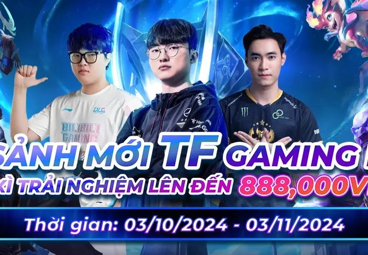 RA MẮT SẢNH MỚI TF GAMING ESPORTS